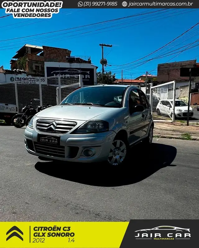 Carro Citroën C3 2012 GLX 1.4 8V (flex)