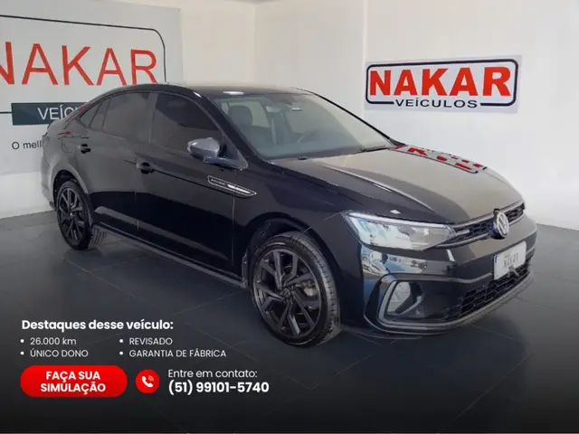 Carro Volkswagen Virtus 2025 Exclusive 250 TSI 1.4