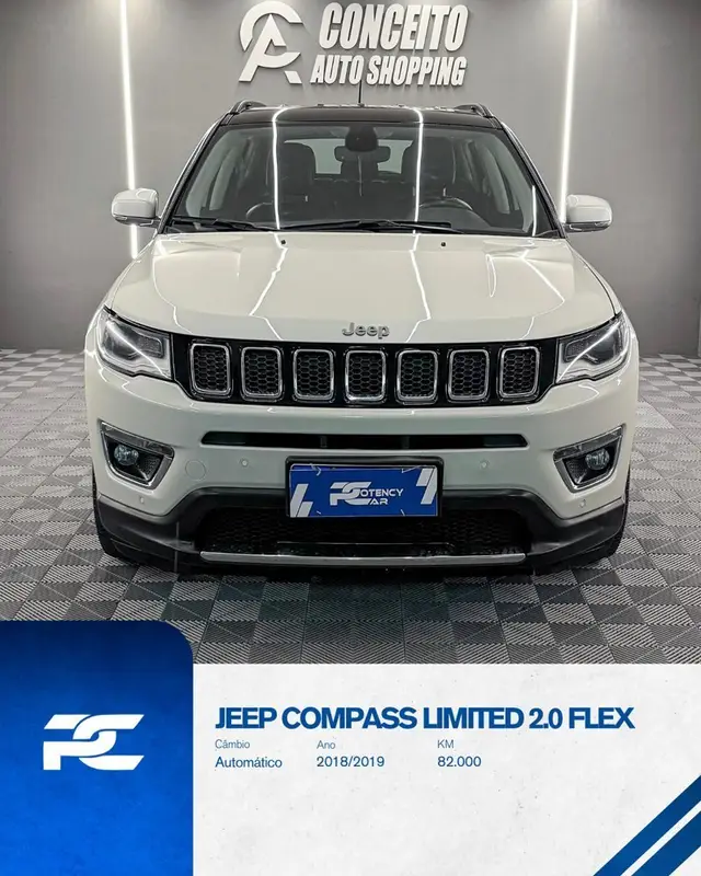 Carro Jeep Compass 2019 2.0 Limited (Aut) (Flex)