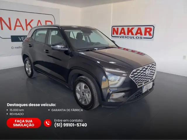 Carro Hyundai Creta 2025 Comfort Plus 1.0 Turbo