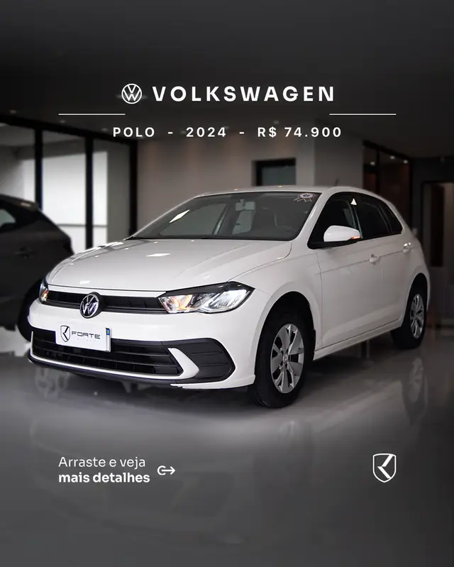 Carro Volkswagen Polo 2024 MPI (Flex)