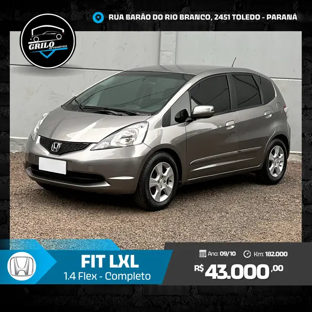 Carro Honda Fit 2010 New  LXL 1.4 (flex)