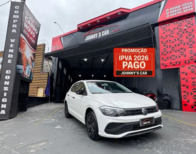 Carro Volkswagen Polo 2025 Track 1.0 Flex 12V 5p