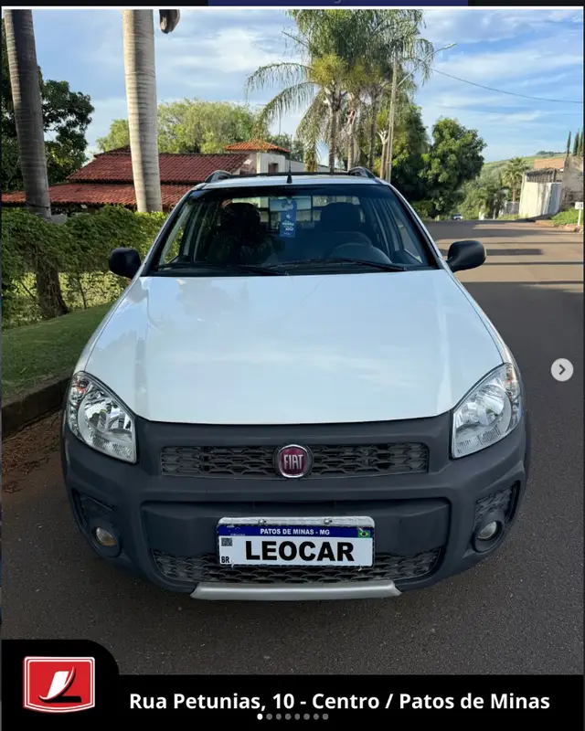 Carro Fiat Strada 2017 Hard Working 1.4 (Flex) (Cabine Estendida)