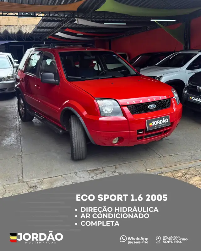 Carro Ford EcoSport 2005 Ecosport XLT 1.6 8V