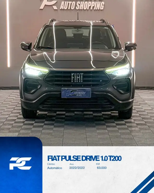 Carro Fiat Pulse 2022 Drive 200 Turbo (flex) (aut)