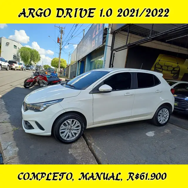 Carro Fiat Argo 2022 Drive 1.0 (Flex)