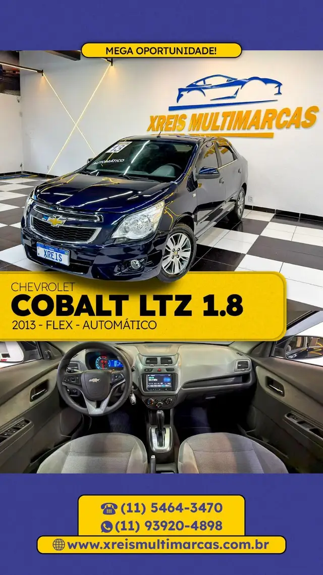 Carro Chevrolet Cobalt 2013 LTZ 1.8 8V (Aut) (Flex)