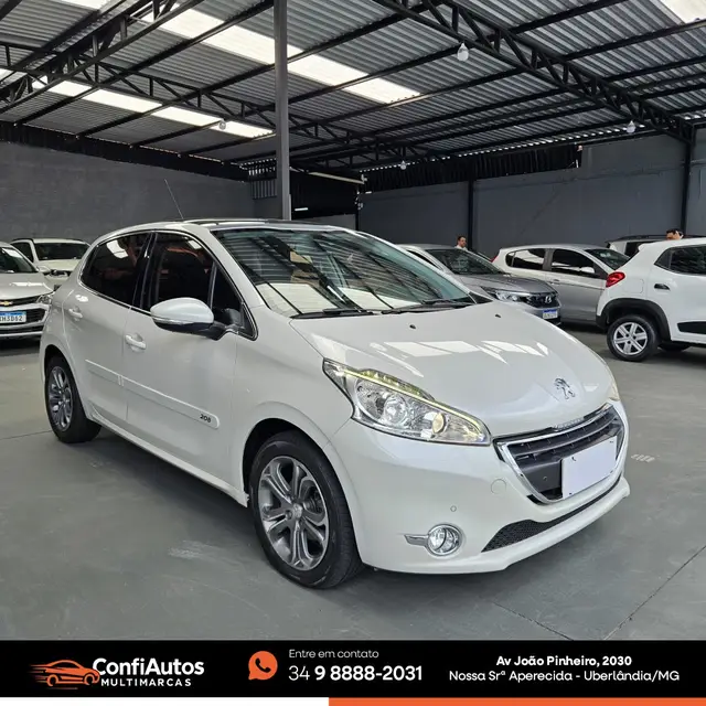 Carro Peugeot 208 2016 Griffe 1.6 16V (Flex) (Aut)