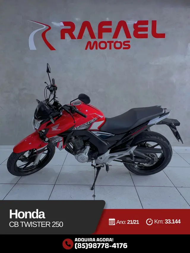 Moto Honda CB 250F Twister 2021 (CBS)