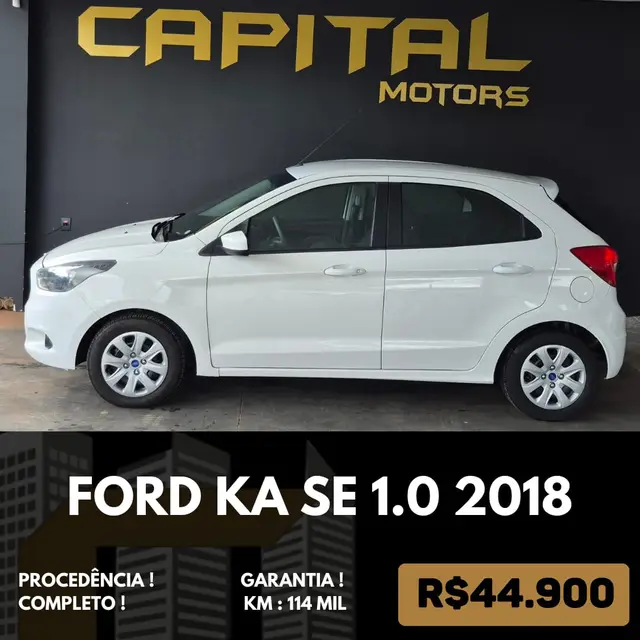 Carro Ford Ka 2018 1.0 SE (Flex)