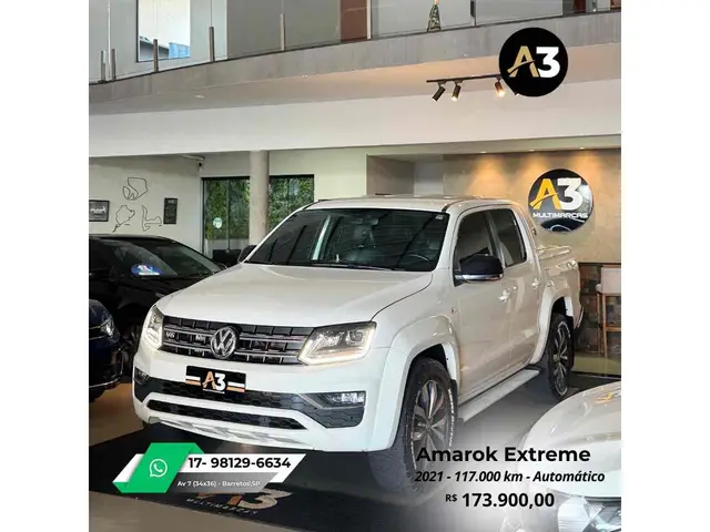 Carro Volkswagen Amarok 2021 Extreme 3.0 CD 4x4 TDi (Aut)