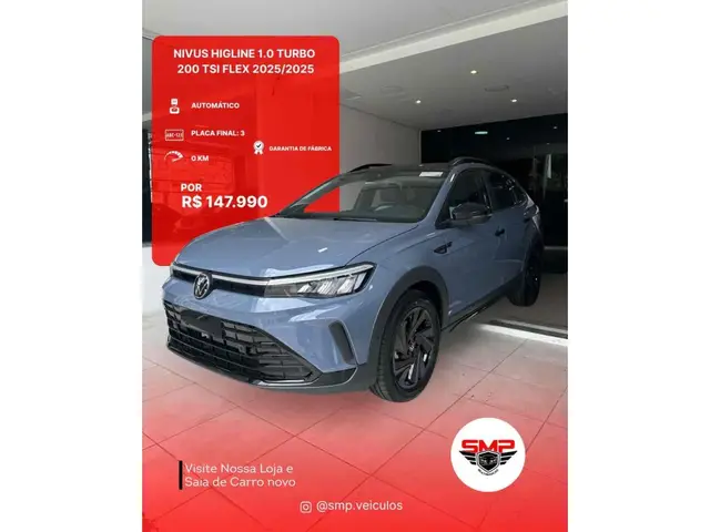 Carro Volkswagen Nivus 2025 Highline 200 TSI