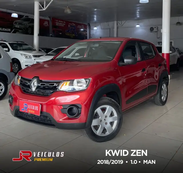 Carro Renault Kwid 2019 Zen 1.0 12v SCe (Flex)
