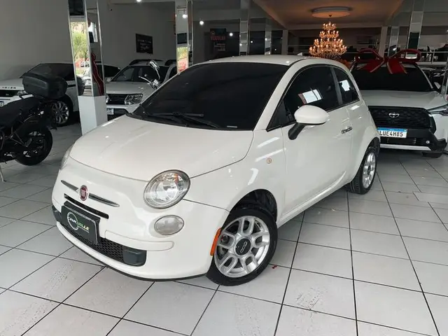 Carro Fiat 500 2014 Cult Dualogic 1.4 Evo (Flex)