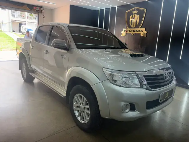 Carro Toyota Hilux Cabine Dupla 2012 Hilux 3.0 TDI 4x4 CD SRV (Aut)