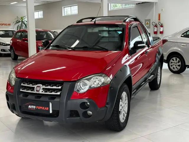 Carro Fiat Strada 2009 Adventure 1.8 8V (Flex) (Cabine Dupla)
