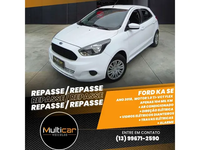 Carro Ford Ka 2018 1.0 SE (Flex)