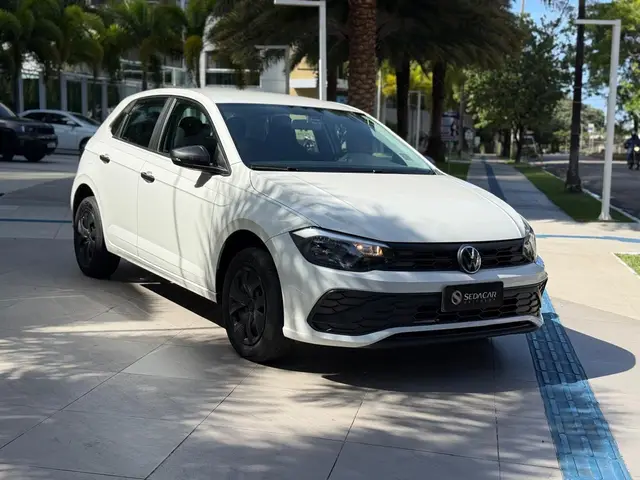 Carro Volkswagen Polo 2024 Track 1.0 Flex 12V 5p