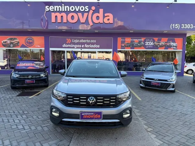 Carro Volkswagen T-Cross 2024 1.0 200 TSI Comfortline (Aut) (Flex)