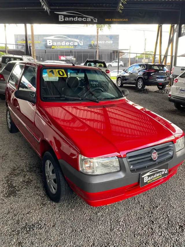 Carro Fiat Uno Mille 2010 Fire Economy 1.0 (Flex) 2p