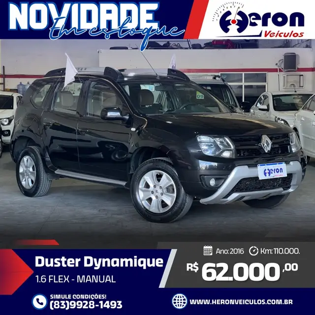 Carro Renault Duster 2016 1.6 16V Dynamique (Flex)