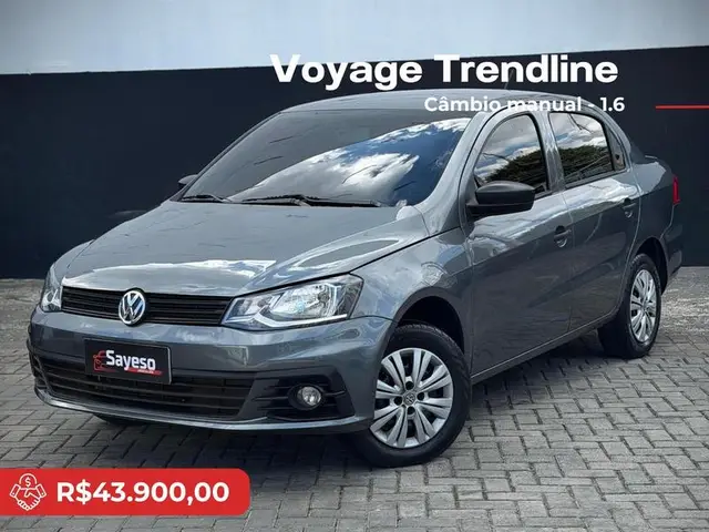 Carro Volkswagen Voyage 2018 1.0 MPI Trendline (Flex)