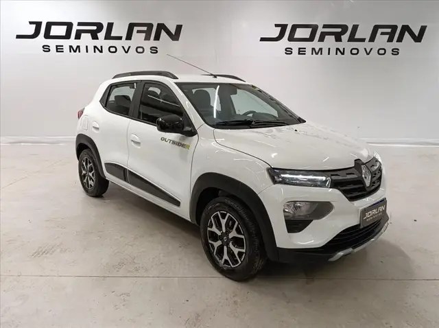 Carro Renault Kwid 2024 Outsider 1.0 12v SCe (Flex)