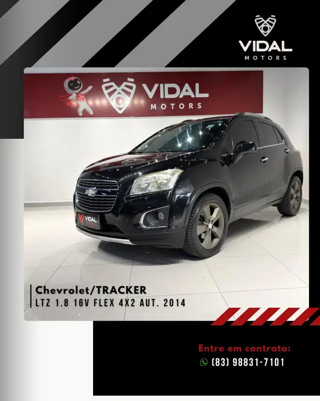 Carro Chevrolet Tracker 2014 LTZ 1.8 16v Ecotec (Aut) (Flex)