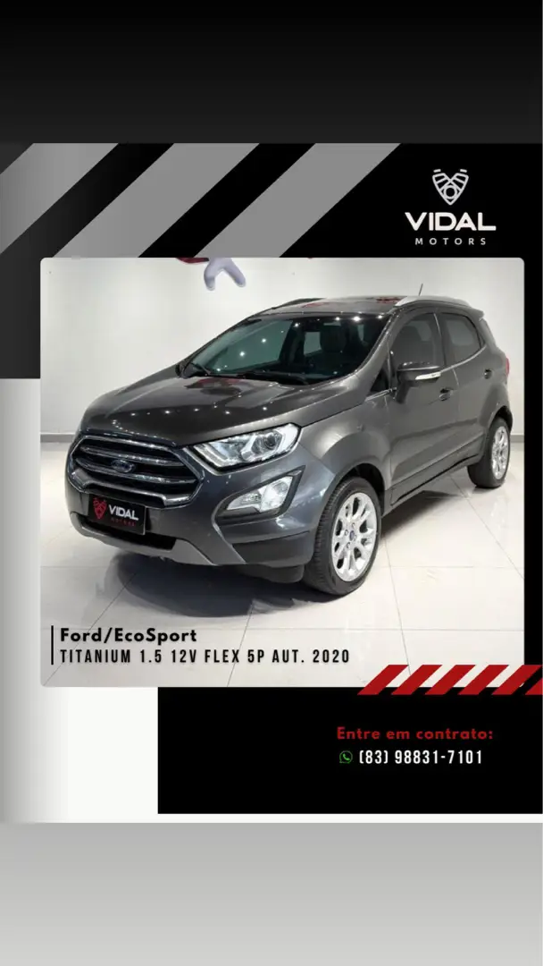 Carro Ford EcoSport 2020 Titanium 1.5 (Aut) (Flex)