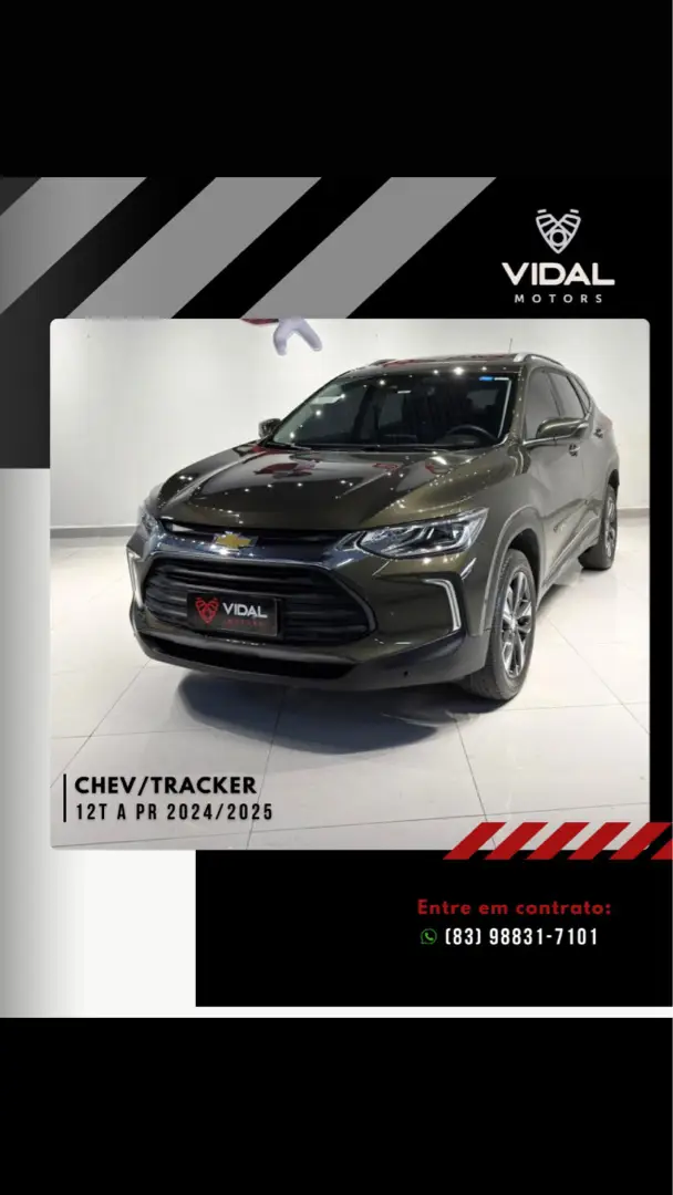 Carro Chevrolet Tracker 2025 Premier 1.2 Turbo (Aut.)