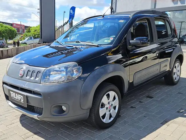 Carro Fiat Uno Mille 2011 Uno Mille Celeb. WAY ECON. 1.0 F.Flex 4p