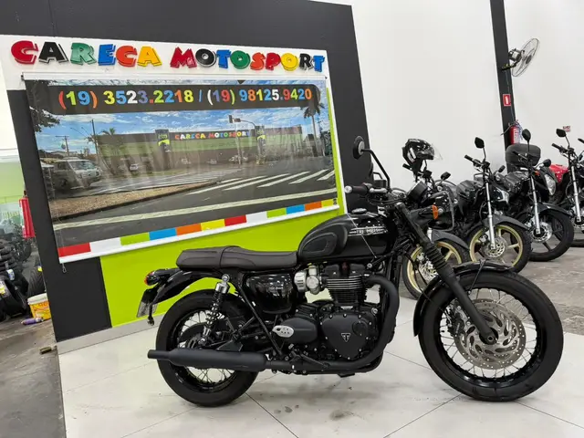 Moto Triumph Bonneville T120 2023 Black