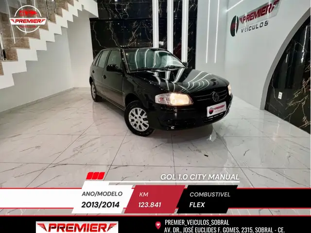 Carro Volkswagen Gol 2014 1.0 Mi Total Flex 8V 4p