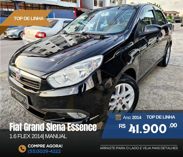 Carro Fiat Grand Siena 2014 Essence 1.6 16V (Flex)