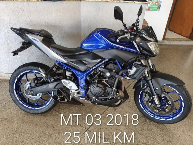 Moto Yamaha MT-03 2018 ABS