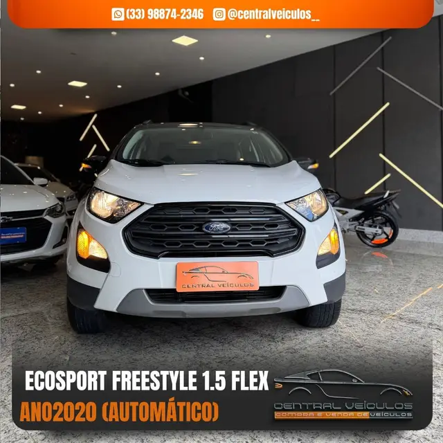Carro Ford EcoSport 2020 Freestyle 1.5 (Aut) (Flex)