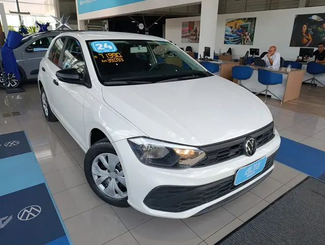 Carro Volkswagen Polo 2024 Track 1.0 Flex 12V 5p
