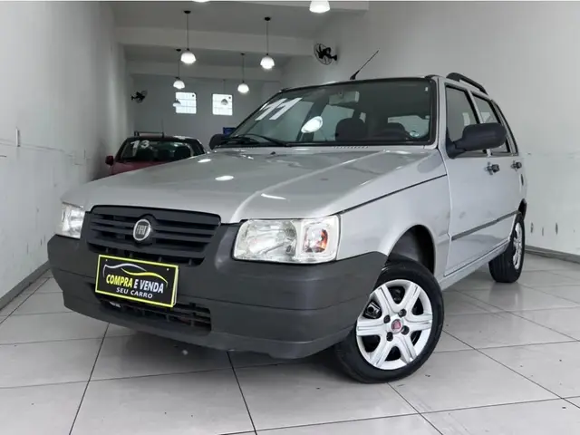 Carro Fiat Uno Mille 2011 Fire Economy 1.0 (Flex) 2p