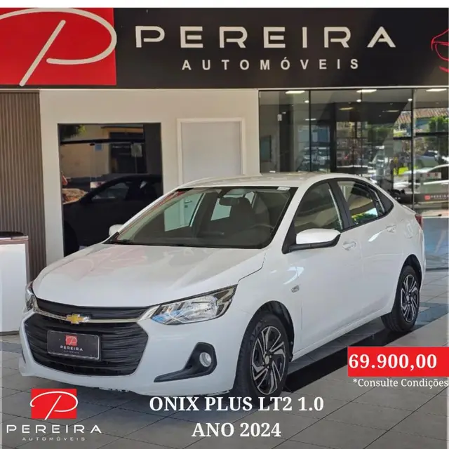 Carro Chevrolet Onix Plus 2024 LT 1.0
