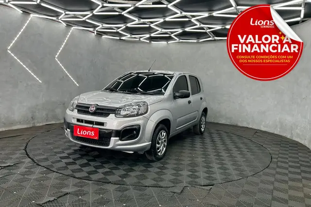 Carro Fiat Uno 2021 Attractive 1.0