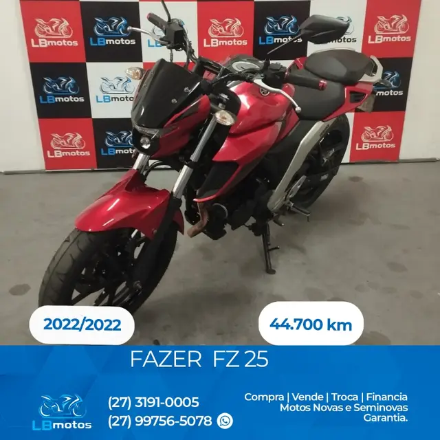 Moto Yamaha YS 250 Fazer 2022 ABS