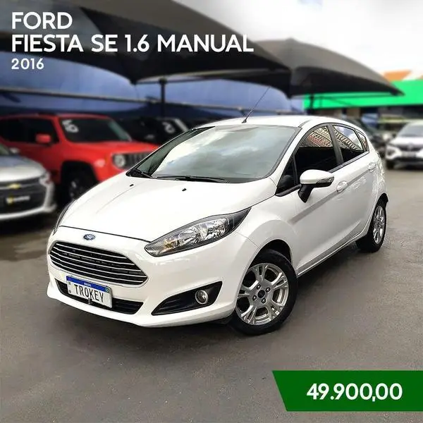 Carro Ford Fiesta Hatch 2016 1.6 (Flex)