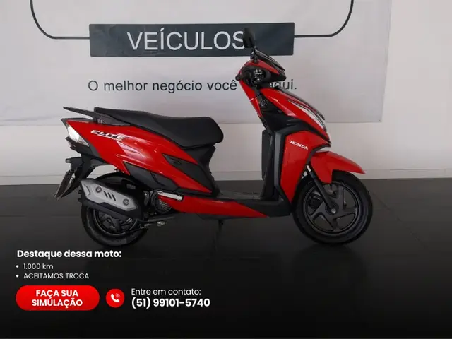 Moto Honda Elite 125 2025 CBS