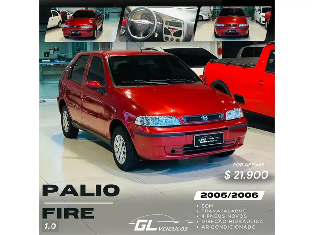 Carro Fiat Palio 2006 Fire 1.0 8V 4p