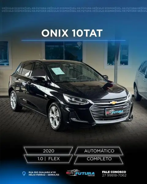 Carro Chevrolet Onix 2020 Premier II 1.0 Turbo (Flex) (Aut)