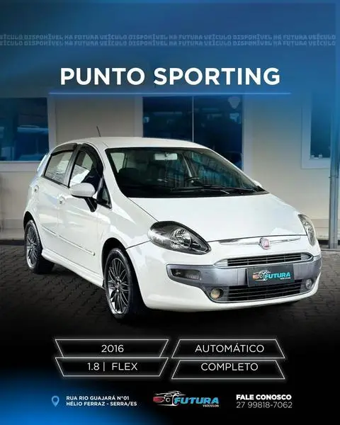 Carro Fiat Punto 2016 Sporting 1.8 16V (Flex)