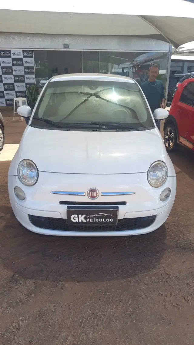 Carro Fiat 500 2012 Cult 1.4 8V