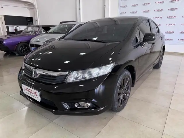Carro Honda Civic 2014 LXS 1.8 i-VTEC (Aut) (Flex)