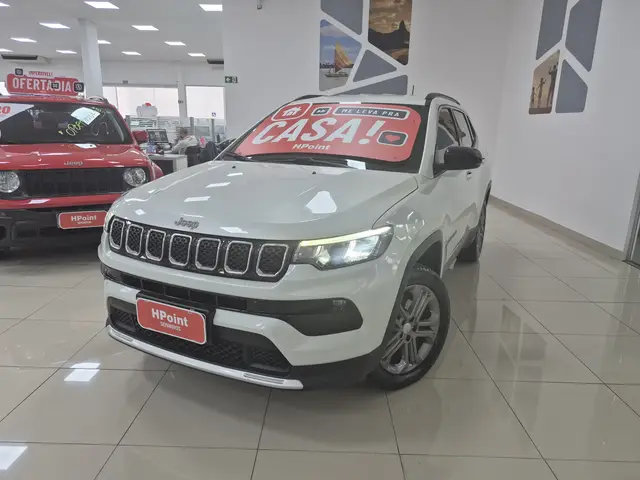 Carro Jeep Compass 2024 Longitude 1.3 T270 (Aut) (Flex)